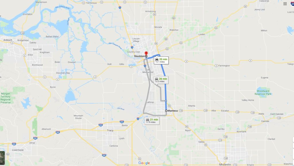 bigrigtravels trip feb 27, - feb 28, 2020
manteca, california to stockton, california