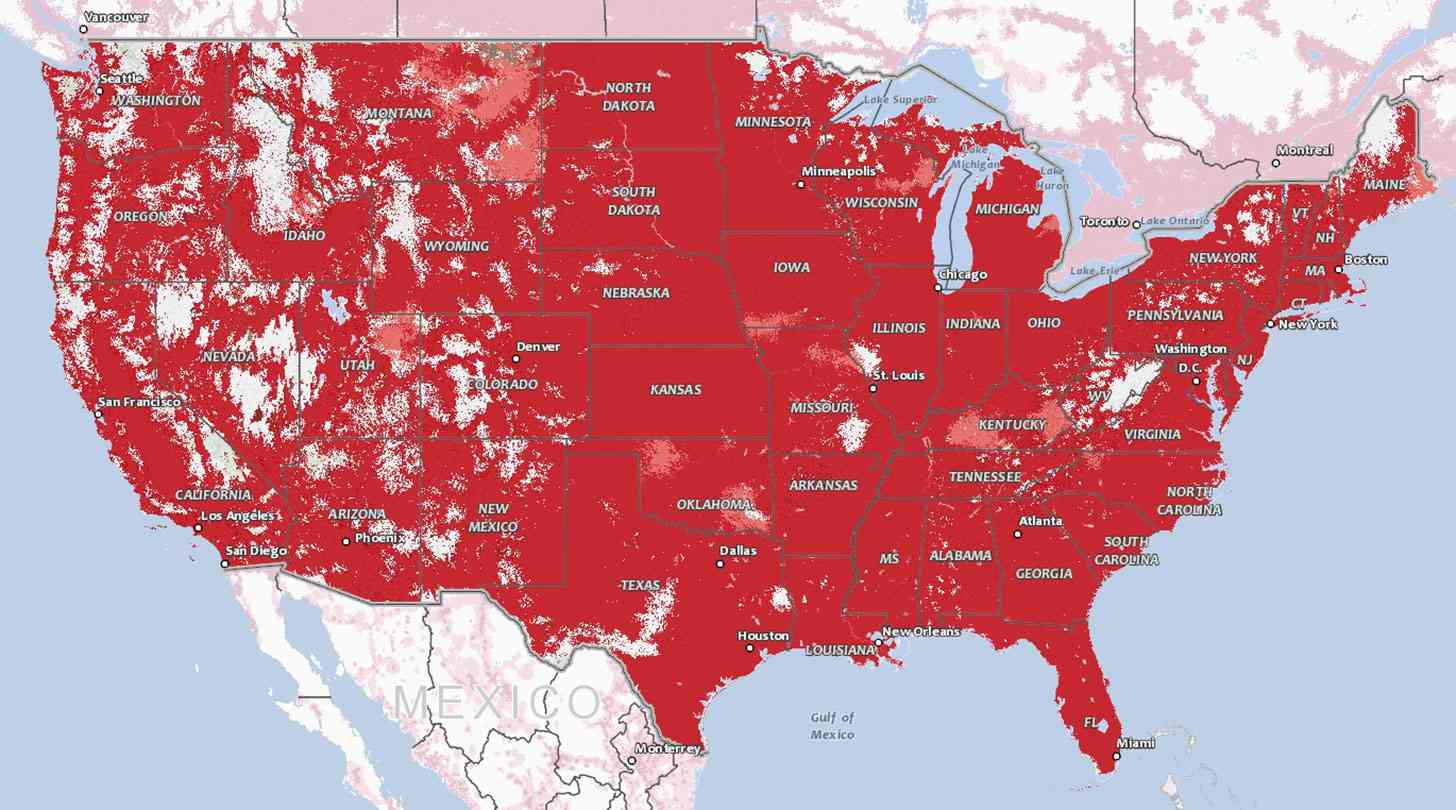 mint mobile nationwide coverage map