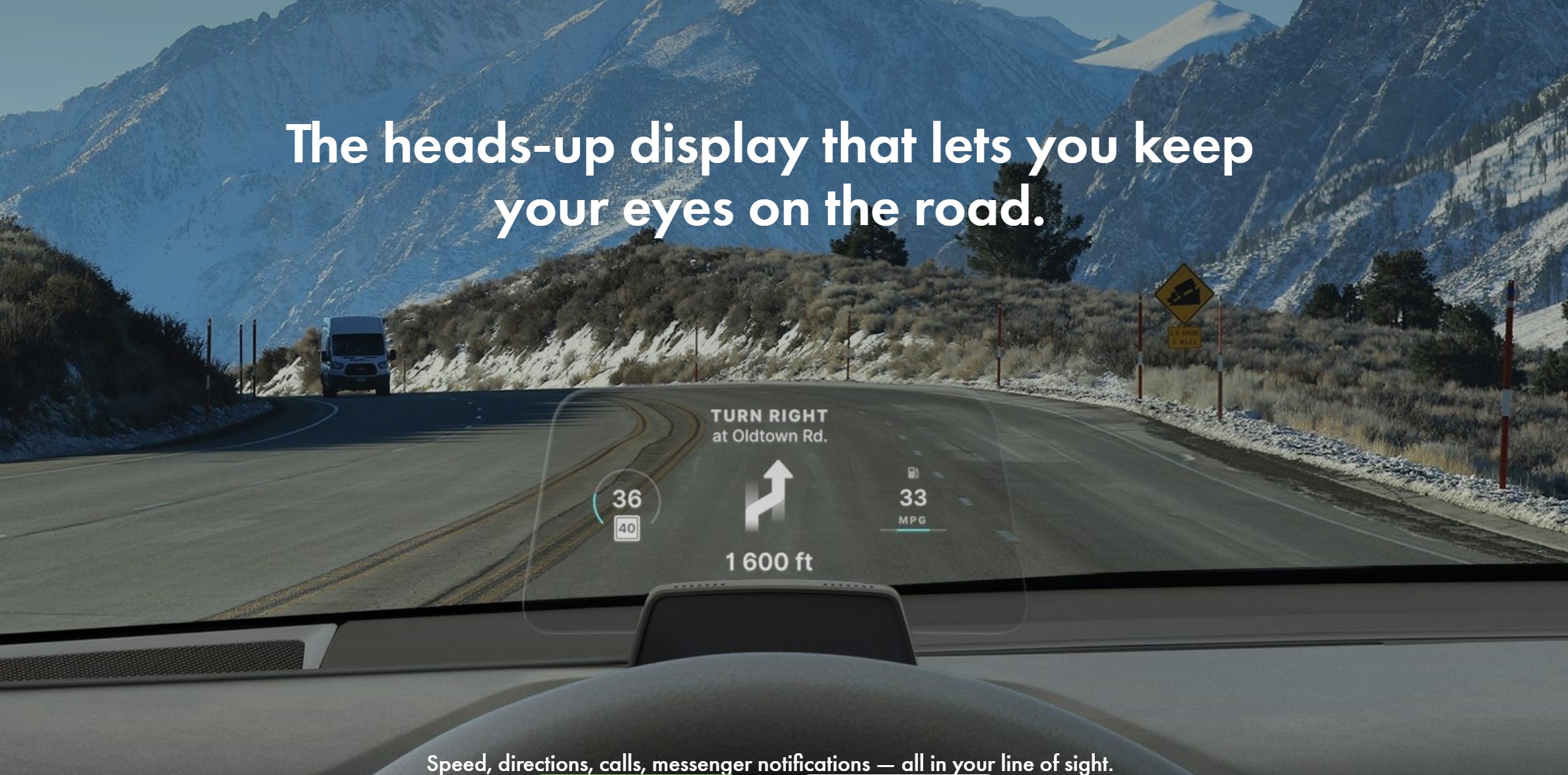 HUDWAY Drive Heads Up Display