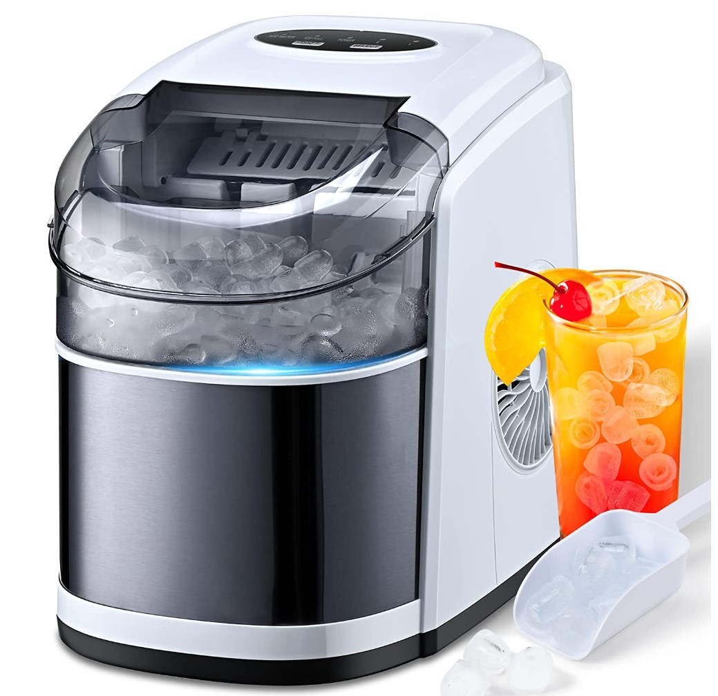 Countertop Ice Maker, FREE VILLAGE Ice Maker Machine for